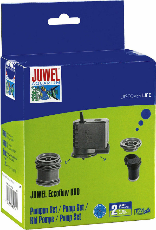 Juwel Eccoflow 600 Umwälzpumpe, Aquarien Pumpen Set, Bioflow