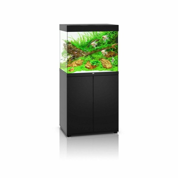 Juwel Aquarium Lido 200 LED komplett Aquarienkombination inkl. Unterschrank SCHWARZ